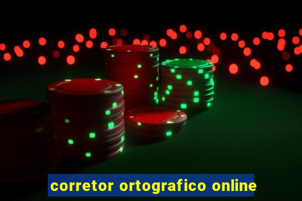 corretor ortografico online